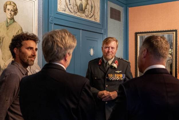 Den Haag, The Netherlands, 2026-06-27 10:31:37 THE HAGUE, 27-06-2026, King Willem Alexander and Prime Minister Rob Jetten during the twenty-second edition of Veteranenda. This is a tribute to the more than 100,000 Dutch veterans who have served in the cause of peace. PHOTO: NL Beeld POOL Albert Nieboer Credit: NL Beeld Patrick van Emst  Copyright: xx x