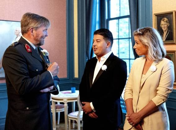 Den Haag, The Netherlands, 2026-06-27 10:37:58 THE HAGUE, 27-06-2026, King Willem Alexander and Prime Minister Rob Jetten during the twenty-second edition of Veteranenda. This is a tribute to the more than 100,000 Dutch veterans who have served in the cause of peace. PHOTO: NL Beeld POOL Albert Nieboer Credit: NL Beeld Patrick van Emst  Copyright: xx x