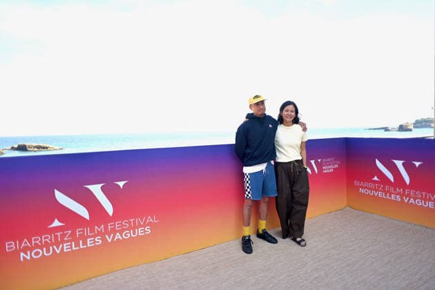 4th Nouvelles Vagues International Biarritz Film Festival Day FiveFC Aj Dungo and Phuong-Maï Nguyen attend the In Waves photocall during Day Five Of the 4th Nouvelles Vagues International Biarritz Film Festival on June 27, 2026 in Biarritz, France. Photo by Franck Castel ABACAPRESS.COM Biarritz France  Copyright: xCastelxFranck ABACAx