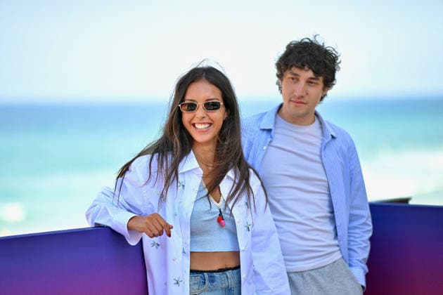 4th Nouvelles Vagues International Biarritz Film Festival Day FiveFC Lyna Khoudri and Rio Vega are seen on Day Five of the 4th Nouvelles Vagues International Biarritz Film Festival on June 27, 2026 in Biarritz, France. Photo by Franck Castel ABACAPRESS.COM Biarritz France  Copyright: xCastelxFranck ABACAx