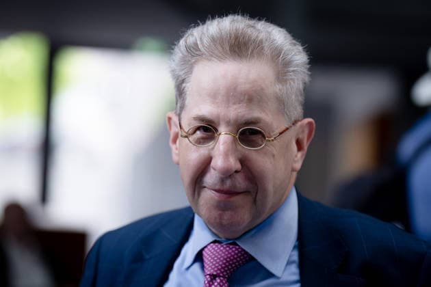 1. Demokratiekongress der AfD-Fraktion im Bundestag 1. Demokratiekongress der AfD-Fraktion im Bundestag, Paul-Löbe-Haus, Hans-Georg Maaßen Berlin Berlin GER *** 1st Democracy Congress of the AfD Parliamentary Group in the Bundestag 1st Democracy Congress of the AfD Parliamentary Group in the Bundestag, Paul Löbe House, Hans Georg Maaßen Berlin Berlin GER