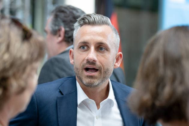 1. Demokratiekongress der AfD-Fraktion im Bundestag 1. Demokratiekongress der AfD-Fraktion im Bundestag, Paul-Löbe-Haus, Ulrich Siegmund, MdL Berlin Berlin GER *** 1st Democracy Congress of the AfD Parliamentary Group in the Bundestag 1st Democracy Congress of the AfD Parliamentary Group in the Bundestag, Paul Löbe House, Ulrich Siegmund, Member of the Berlin State Parliament Berlin GER