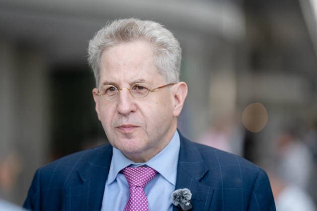 1. Demokratiekongress der AfD-Fraktion im Bundestag 1. Demokratiekongress der AfD-Fraktion im Bundestag, Paul-Löbe-Haus, Hans-Georg Maaßen Berlin Berlin GER *** 1st Democracy Congress of the AfD Parliamentary Group in the Bundestag 1st Democracy Congress of the AfD Parliamentary Group in the Bundestag, Paul Löbe House, Hans Georg Maaßen Berlin Berlin GER