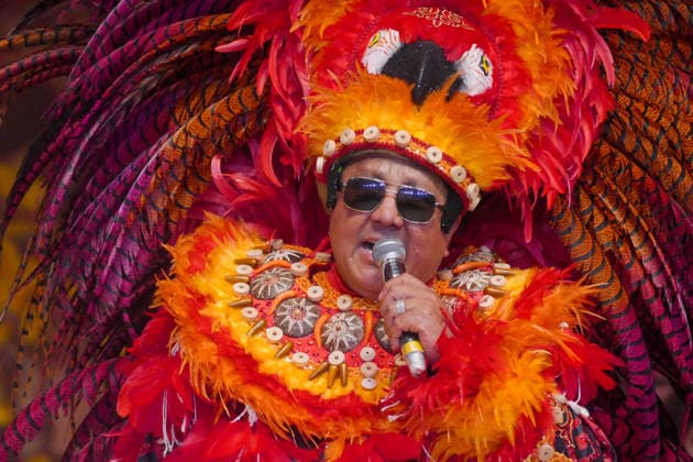 PARINTINS, AM - 27.06.2026: PARINTINS FESTIVAL 2026 - Boi Garantido performs on the first night of the 59th Parintins Festival (PIN), this Friday (26). In the photo, David Assayag, lead singer of the Garantido bull. x2972387x  SandroxPereira