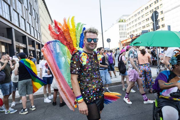 IPA86131339 - Milan, Central Station, Via Vittor Pisani, June 27, 2026, Milan Pride  Copyright: xFrancescoxEnriquezx xFrancescoxEnriquezx 86131339