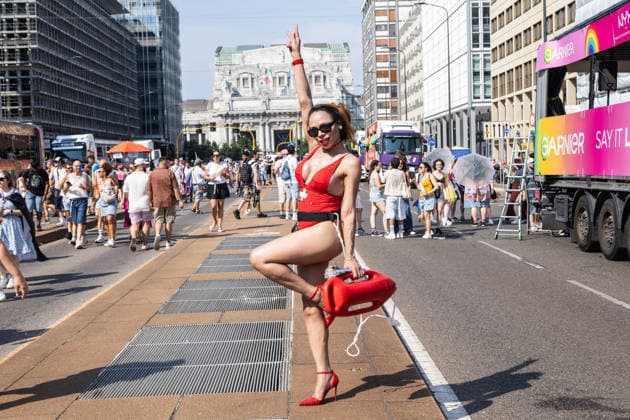IPA86131356 - Milan, Central Station, Via Vittor Pisani, June 27, 2026, Milan Pride  Copyright: xFrancescoxEnriquezx xFrancescoxEnriquezx 86131356
