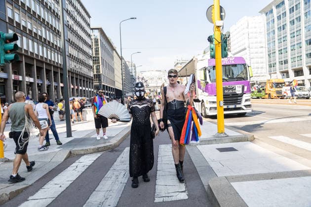 IPA86131363 - Milan, Central Station, Via Vittor Pisani, June 27, 2026, Milan Pride  Copyright: xFrancescoxEnriquezx xFrancescoxEnriquezx 86131363