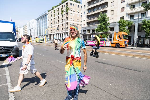 IPA86131379 - Milan, Central Station, Via Vittor Pisani, June 27, 2026, Milan Pride  Copyright: xFrancescoxEnriquezx xFrancescoxEnriquezx 86131379