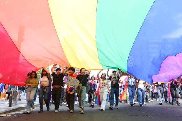 2026 GAY PRIDE PARADE Quito, Saturday, June 27, 2026 The 2026 Gay Pride Parade winds through the northern part of the capital, from the Northern Government Complex to the Bicentennial Exhibition Center. Photos: API Rolando Enriquez, Quito, Pichincha, Ecuador. ACE MARCHAORGULLOGAY2026 66a1f1e9a2fa672a44cbea5b8a81ad48 Copyright: xROLANDO-ENRIQUEZx