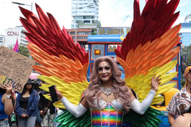 2026 GAY PRIDE PARADE Quito, Saturday, June 27, 2026 The 2026 Gay Pride Parade winds through the northern part of the capital, from the Northern Government Complex to the Bicentennial Exhibition Center. Photos: API Rolando Enriquez, Quito, Pichincha, Ecuador. ACE MARCHAORGULLOGAY2026 01103bd7c52110c308282f65092a439c Copyright: xROLANDO-ENRIQUEZx