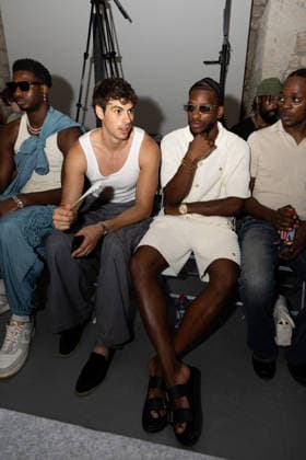 Corentin Huard in the front row at the Taakk Men s Ready-to-Wear Spring Summer 2027 fashion show during Paris Fashion Week, June 27, 2026 Jeremy Melloul Bestimage Front Row of the Taakk Men’s Ready-to-Wear Spring Summer 2027 Collection fashion show during Paris Fashion Week, June 27, 2026  Copyright: xJeremyxMelloulx xBestimagexJeremyxMelloulx xBestimagex