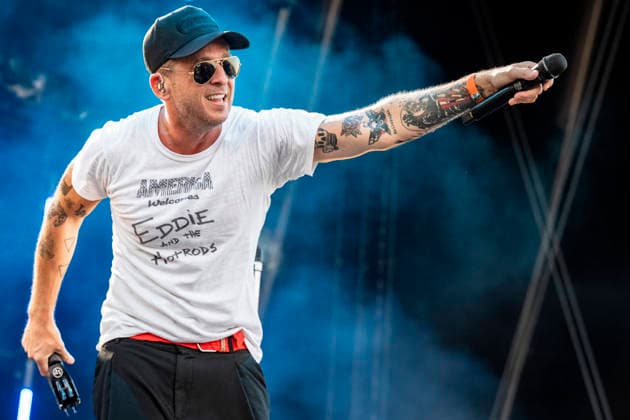 Singer Ryan Tedder of the American pop-rock band OneRepublic performs at a concert as part of their From Europe With Love Tour 2026, Prague, June 27, 2026. (CTKxPhoto VitxSimanek) CTKPhotoP2026062706662  CTKPhotoP2026062706662