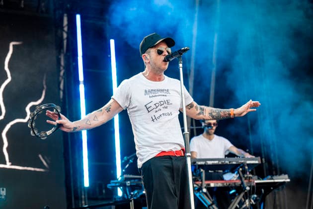 Singer Ryan Tedder of the American pop-rock band OneRepublic performs at a concert as part of their From Europe With Love Tour 2026, Prague, June 27, 2026. (CTKxPhoto VitxSimanek) CTKPhotoP2026062706694  CTKPhotoP2026062706694