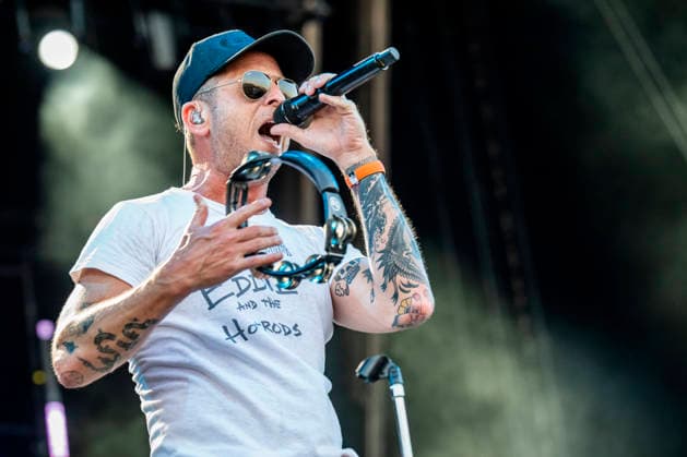 Singer Ryan Tedder of the American pop-rock band OneRepublic performs at a concert as part of their From Europe With Love Tour 2026, Prague, June 27, 2026. (CTKxPhoto VitxSimanek) CTKPhotoP2026062706707  CTKPhotoP2026062706707