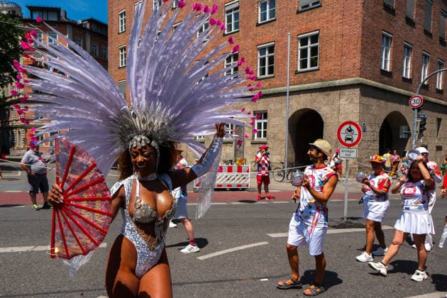 June 27, 2026, Munich, Bayern, Germany: People march through Munich s streets under the banner Our diversity. Our strength to advocate for LGBTQIA+ rights, despite high temperatures. Munich Germany - ZUMAm309 20260627_zip_m309_026 Copyright: xJuliusxMortsix