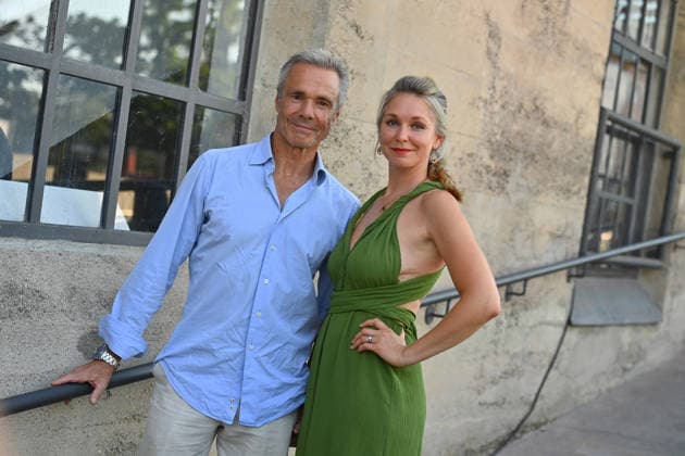 Hannes Jaenicke (Schauspieler) und Stephanie Krogmann (Schauspielerin). Eroeffnung 43.Filmfest Muenchen am 27.06.2026 Gasteig HP8. *** Hannes Jaenicke, actor, and Stephanie Krogmann, actress, at the opening of the 43rd Munich Film Festival on June 27, 2026, at Gasteig HP8