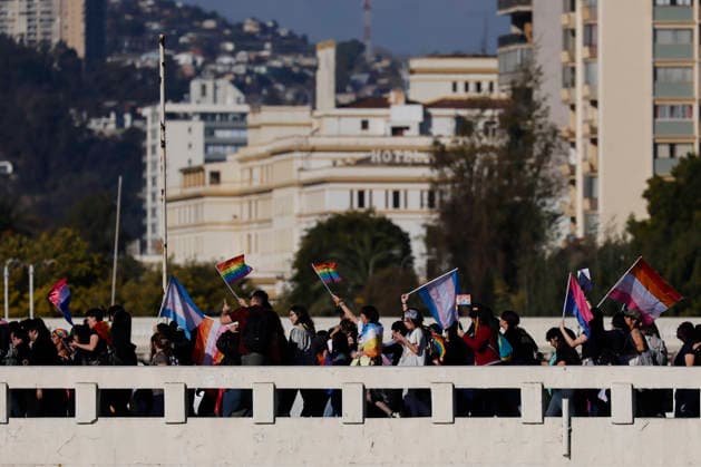 Vina del Mar, June 3, 2026 LGBTIQA community march along the city s waterfront during Gay Pride Month Sebastian Cisternas Aton, Chile; Valparaíso, Chile Aton 1168480  Copyright: SEBASTIANxCISTERNAS xATONxCHILE