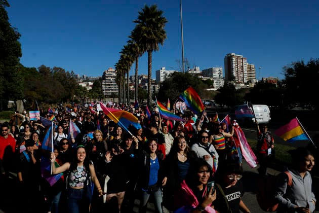 Vina del Mar, June 3, 2026 LGBTIQA community march along the city s waterfront during Gay Pride Month Sebastian Cisternas Aton, Chile; Valparaíso, Chile Aton 1168494  Copyright: SEBASTIANxCISTERNAS xATONxCHILE