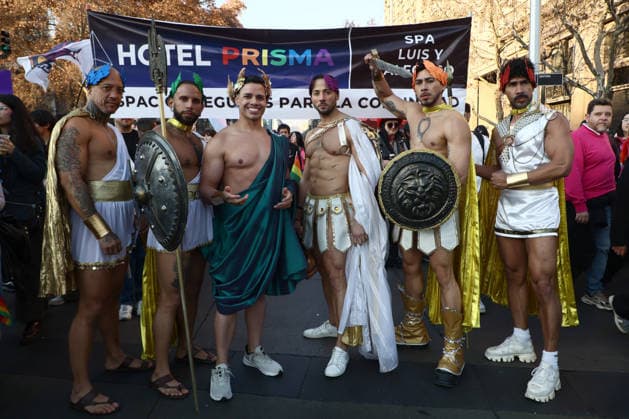 Santiago, June 27, 2026: 26th Pride March organized by the Dragomir Yankovic Aton Chile Movement for Homosexual Integration and Liberation, Santiago, Chile, Aton 1168542  Copyright: DRAGOMIRxYANKOVIC ATONxCHILE
