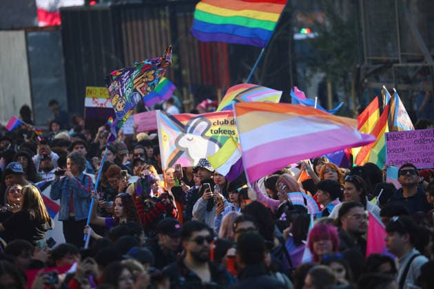Santiago, June 27, 2026: 26th Pride Parade organized by the Dragomir Yankovic Aton Chile Movement for Homosexual Integration and Liberation, Santiago, Chile. Aton 1168570  Copyright: DRAGOMIRxYANKOVIC ATONxCHILE