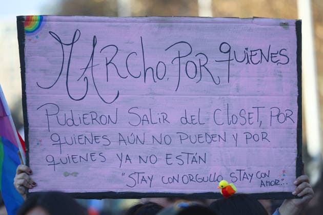 Santiago, June 27, 2026: 26th Pride Parade organized by the Dragomir Yankovic Aton Chile Movement for Homosexual Integration and Liberation, Santiago, Chile. Aton 1168589  Copyright: DRAGOMIRxYANKOVIC ATONxCHILE