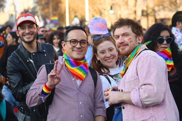 Santiago, June 27, 2026: 26th Pride Parade organized by the Dragomir Yankovic Aton Chile Movement for Homosexual Integration and Liberation, Santiago, Chile. Aton 1168597  Copyright: DRAGOMIRxYANKOVIC ATONxCHILE