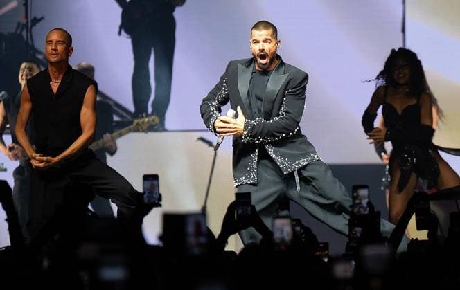 Latin-Pop-Musik in Oberhausen ** NUR FÜR REDAKTIONELLE ZWECKE ** EDITORIAL USE ONLY **<p>Der Pop Sänger Ricky Martin kommt am Samstag 27.06.2026 für ein einziges Konzert nach Deutschland in die Rudof Weber Arena in Oberhausen Deutschland Oberhausen Copyright: GerdxWallhorn *** Latin Pop Music in Oberhausen ** FOR EDITORIAL USE ONLY ** EDITORIAL USE ONLY ** p Pop singer Ricky Martin is coming to Germany on Saturday, June 27, 2026, for a one-night-only concert at the Rudolf Weber Arena in Oberhausen, Germany. Copyright GerdxWallhorn Copyright: GerdxWallhorn doc86h56fccgdk1bgc1d980 ,EDITORIAL USE ONLY
