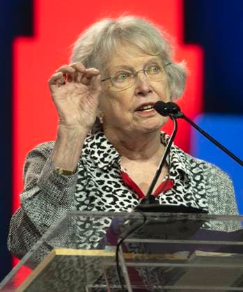 June 27, 2026 -Chicago, Illinois, USA - Author LOIS LOWRY speaks during the American Library Association s 2026 Conference and Exhibition. The ALA is celebrating its 150th anniversary this year. Chicago USA  - ZUMAce6_ 20260627_zaf_ce6_004 Copyright: xBrianxCahnx
