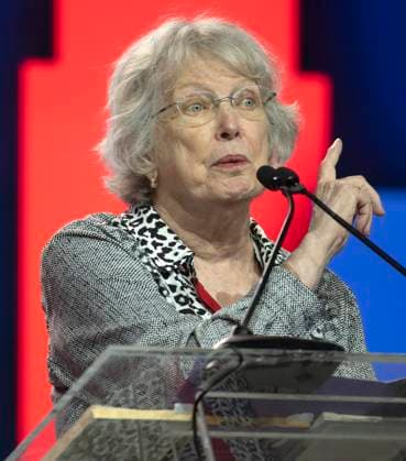 June 27, 2026 -Chicago, Illinois, USA - Author LOIS LOWRY speaks during the American Library Association s 2026 Conference and Exhibition. The ALA is celebrating its 150th anniversary this year. Chicago USA  - ZUMAce6_ 20260627_zaf_ce6_007 Copyright: xBrianxCahnx