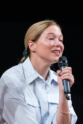 IPA86142930 - Rome: French actress Lea Seydoux appeared at the Cinema Troisi to present the national premiere of the film *L inconnue* In the photo: Lea Seydoux  Copyright: xBArbaraxAmendolax xBarbaraxAmendolax 86142930