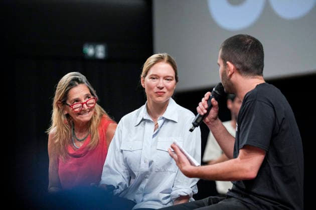 IPA86143003 - Rome: French actress Lea Seydoux appeared at the Cinema Troisi to present the national premiere of the film *L inconnue* In the photo: Lea Seydoux  Copyright: xBArbaraxAmendolax xBarbaraxAmendolax 86143003