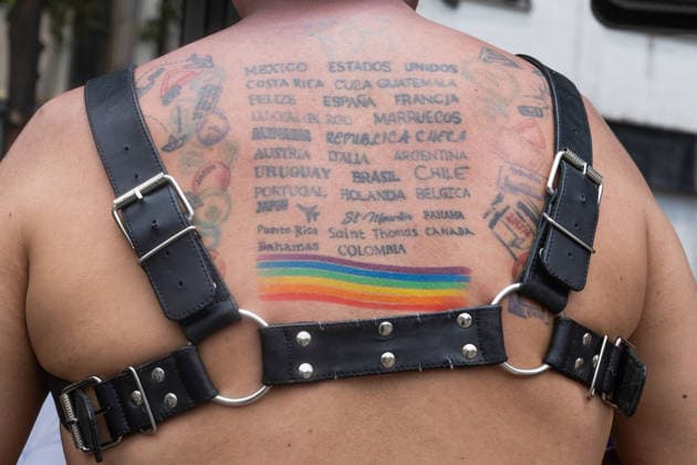 June 27, 2026, Mexico City, Mexico: Thousands of people took part in the 48th LGBTIQ+ Pride March in Mexico City, which marched from Paseo de la Reforma to the Zocalo under the slogan In the eyes of the world, my struggle is your struggle. Equality, peace and solidarity. Mexico City Mexico - ZUMAl178 20260627_znp_l178_030 Copyright: xCristianxLeyvax