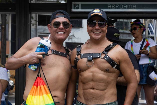 June 27, 2026, Mexico City, Mexico: Thousands of people took part in the 48th LGBTIQ+ Pride March in Mexico City, which marched from Paseo de la Reforma to the Zocalo under the slogan In the eyes of the world, my struggle is your struggle. Equality, peace and solidarity. Mexico City Mexico - ZUMAl178 20260627_znp_l178_036 Copyright: xCristianxLeyvax