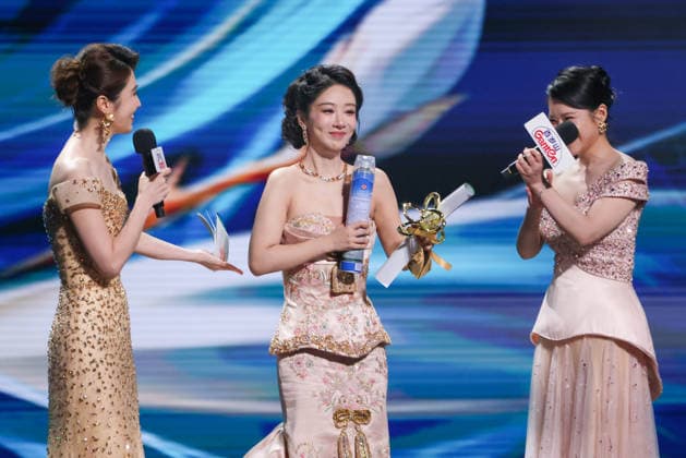 SHANGHAI, CHINA - JUNE 26: Actress Andy Yang Zi wins the Best Actress Award during the Magnolia Awards Ceremony of the 31st Shanghai TV Festival (STVF) on June 26, 2026 in Shanghai, China.  Copyright: xVCGx 111650720792