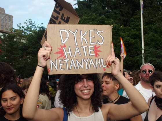June 27, 2026, Manhattan, New York, USA: New York, New York June 27, 2026.. The NYC Dyke March is a demonstration of First Amendment right to protest and takes place without permits or sponsors. The march is organized by and for the Dyke community to fight for rights, safety, and visibility..Tens of thousands of Dykes take the streets each year celebrating diverse lives, highlighting presence, and protesting the discrimination, harassment, and violence in daily life. Manhattan USA - ZUMAct2_ 20260627_faf_ct2_018 Copyright: xBrucexCotlerx