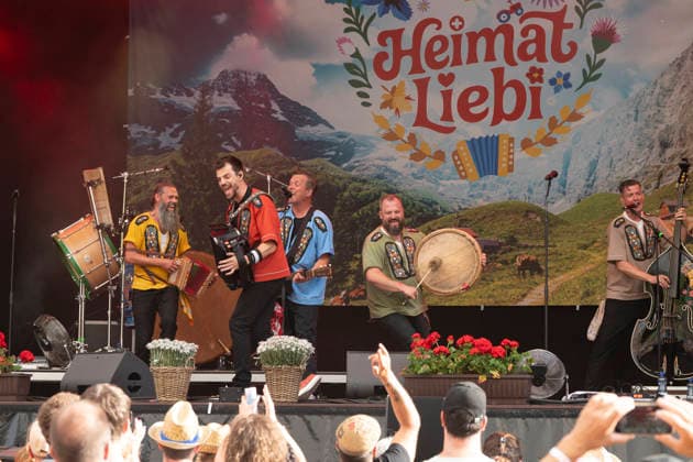 June 27, 2026, Klosters Serneus, Bündelti School, Gatschiefer Open Air, Heimatliebi Klosters Serneus Bündelti School, Graubünden, Switzerland Copyright: xJustPictures.ch AlexanderxRaemyx jp-de-AlRa-DSC00553