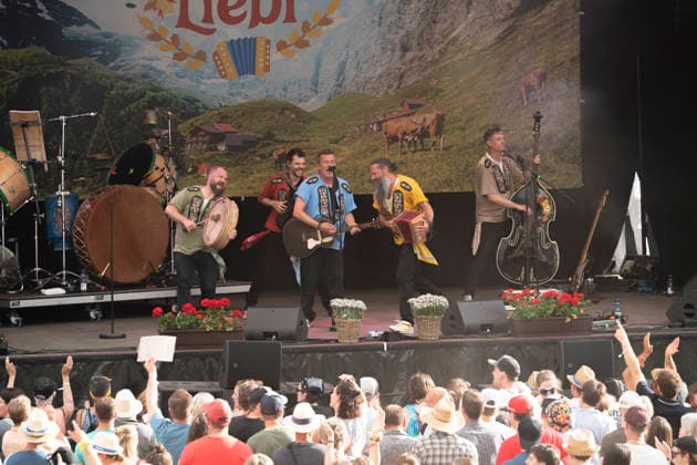 June 27, 2026, Klosters Serneus, Bündelti School, Gatschiefer Openair, Heimatliebi Klosters Serneus Bündelti School, Graubünden, Switzerland  Copyright: xJustPictures.ch AlexanderxRaemyx