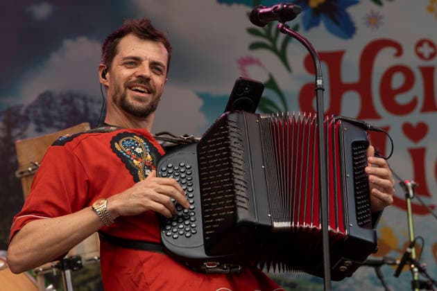 June 27, 2026, Klosters Serneus, Bündelti School, Gatschiefer Openair, Heimatliebi Klosters Serneus Bündelti School, Graubünden, Switzerland  Copyright: xJustPictures.ch AlexanderxRaemyx