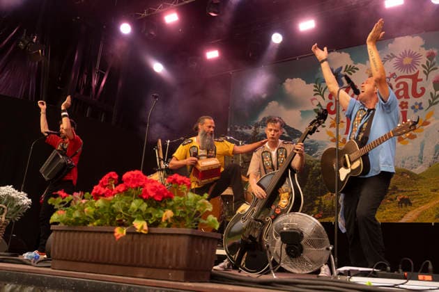 June 27, 2026, Klosters Serneus, Bündelti School, Gatschiefer Openair, Heimatliebi Klosters Serneus Bündelti School, Graubünden, Switzerland  Copyright: xJustPictures.ch AlexanderxRaemyx