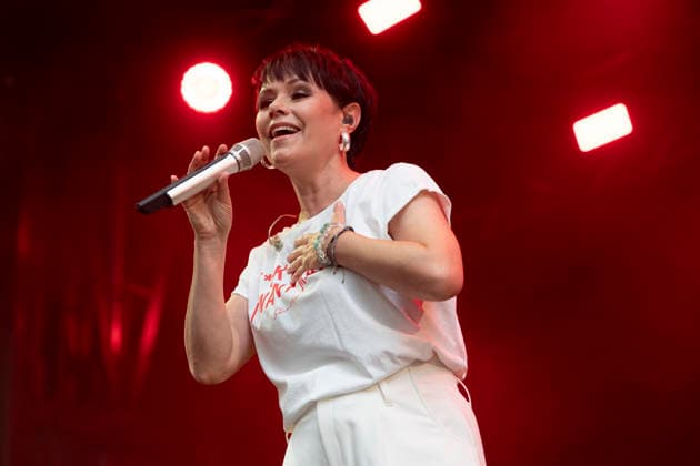 June 27, 2026, Klosters Serneus, Bündelti School, Gatschiefer Openair, Francine Jordi Klosters Serneus Bündelti School Graubünden Switzerland  Copyright: xJustPictures.ch AlexanderxRaemyx
