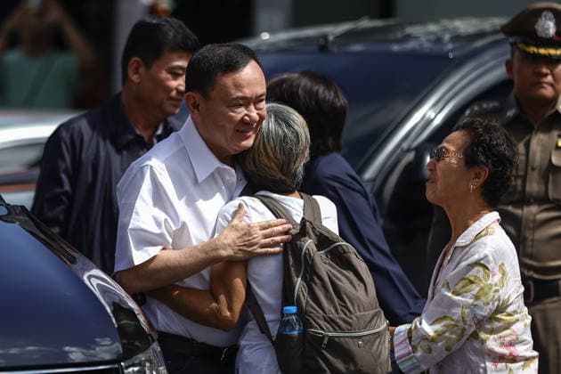 June 28, 2026, Bangkok, Bangkok, Thailand: Former Thai Prime Minister Thaksin Shinawatra voted in the Bangkok governor s election for the first time in 20 years after spending years in self-imposed exile, during which he was unable to return to Thailand, in Bangkok on June 28, 2026. Bangkok Thailand  - ZUMAp219 20260628_zip_p219_001 Copyright: xNattaphonxPhanphongsanonx