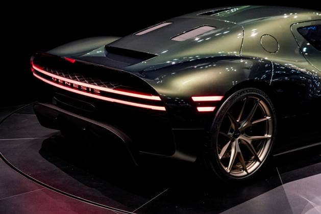 June 27, 2026, Busan, South Korea: The back of Magma GT Concept seen exhibited during the Busan International Mobility Show 2026 (BIMOS 2026) at BEXCO. Busan International Mobility Show 2026 (BIMOS 2026) is happening from June 26 to July 5. Busan South Korea - ZUMAs197 20260627_aaa_s197_116 Copyright: xSimonxShinx