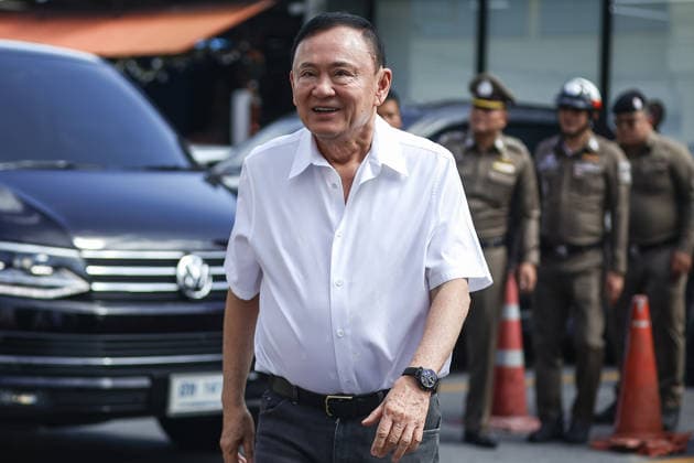 June 28, 2026, Bangkok, Bangkok, Thailand: Former Thai Prime Minister Thaksin Shinawatra voted in the Bangkok governor s election for the first time in 20 years after spending years in self-imposed exile, during which he was unable to return to Thailand, in Bangkok on June 28, 2026. Bangkok Thailand - ZUMAp219 20260628_zip_p219_004 Copyright: xNattaphonxPhanphongsanonx