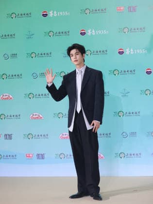 SHANGHAI, CHINA - JUNE 26: Actor Zhang Linghe arrives at the red carpet of the Magnolia Awards Ceremony of the 31st Shanghai TV Festival (STVF) on June 26, 2026 in Shanghai, China.  Copyright: xVCGx 111650917450