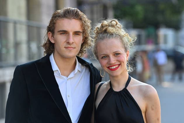 Luke Slomka und Kya-Celina Barucki . Eroeffnung 43.Filmfest Muenchen am 27.06.2026 Gasteig HP8. *** Luke Slomka and Kya Celina Barucki at the opening of the 43rd Munich Film Festival on June 27, 2026, at Gasteig HP8