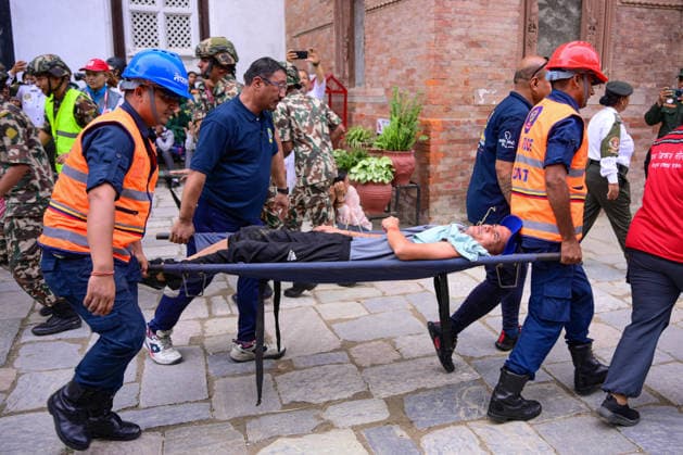 Disaster Response Exercise Conducted At Hanuman Dhoka, Kathmandu Personnel from the Nepal Army, Nepal Police, Nepal Traffic Police, Armed Police Force, Kathmandu Metropolitan City, Nepal Scouts, and the Nepal Red Cross Society participate in a joint multi-agency disaster response simulation exercise at Hanuman Dhoka Durbar Square in Kathmandu, Nepal, on June 28, 2026. The exercise includes coordinated demonstrations of earthquake and fire emergency response, urban search and rescue, casualty evacuation, firefighting, first aid, and other disaster management operations aimed at strengthening inter-agency preparedness and public awareness. Kathmandu Bagmati Nepal  Copyright: xSafalxPrakashxShresthax originalFilename: shrestha-disaster260628_nppvJ.jpg