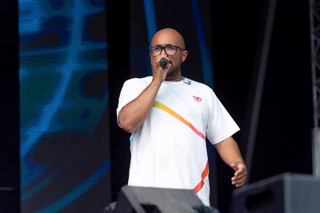 Anthony Carney live beim Rainbow Festival am Fühlinger See. Köln, 27.06.2026 *** Anthony Carney live at the Rainbow Festival at Fühlinger See in Cologne, June 27, 2026 Foto:xxF.xZeisingx xFuturexImagex rainbow_6639