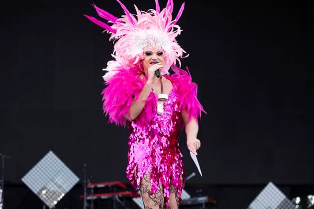 Olivia Jones beim Rainbow Festival am Fühlinger See. Köln, 27.06.2026 *** Olivia Jones at the Rainbow Festival at Fühlinger See in Cologne, June 27, 2026 Foto:xxF.xZeisingx xFuturexImagex rainbow_6647