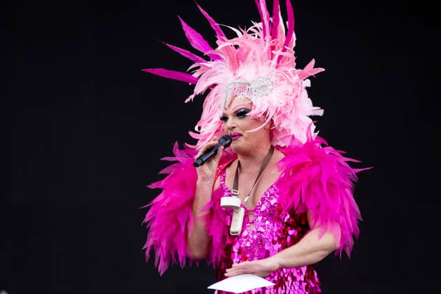 Olivia Jones beim Rainbow Festival am Fühlinger See. Köln, 27.06.2026 *** Olivia Jones at the Rainbow Festival at Fühlinger See in Cologne, June 27, 2026 Foto:xxF.xZeisingx xFuturexImagex rainbow_6649