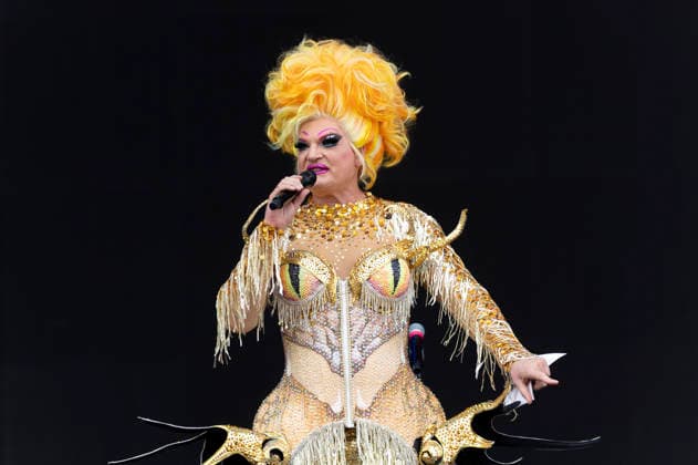 Olivia Jones beim Rainbow Festival am Fühlinger See. Köln, 27.06.2026 *** Olivia Jones at the Rainbow Festival at Fühlinger See in Cologne, June 27, 2026 Foto:xxF.xZeisingx xFuturexImagex rainbow_6699